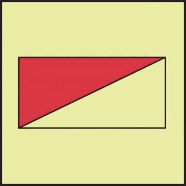 Accuform IMO FIRE CONTROL EQUIPMENT 6 in X MLMR917GX MLMR917GX - main